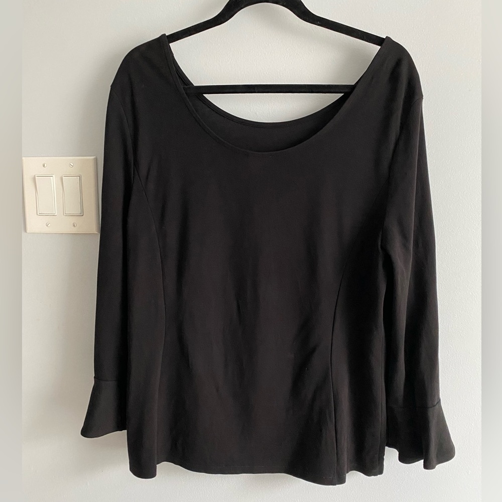 Talbots bell sleeve top